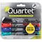 Quartet Dry-Erase Markers, Fine Point, 4/ST, RD/BE/GN/BK, PK4 QRT500110M - alternate 1